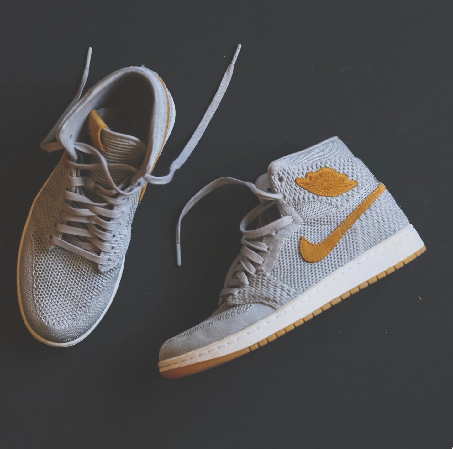 Gray Jordans